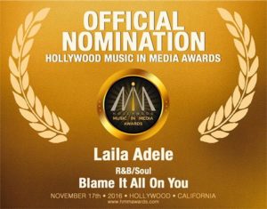 Laila Adèle HMMA Nomination