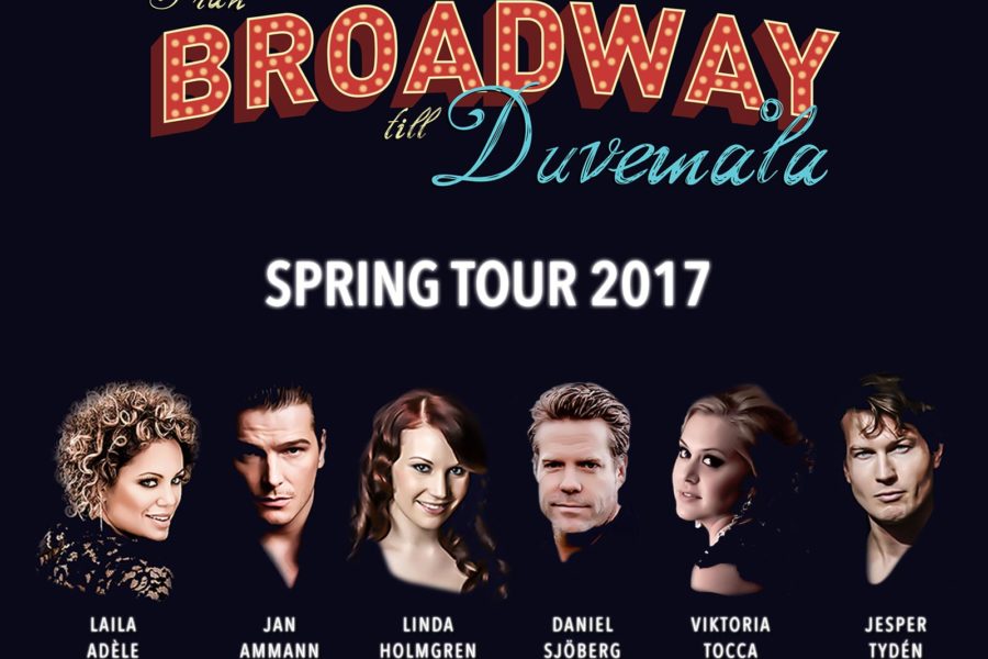”Från Broadway till Duvemåla” spring tour confirmed