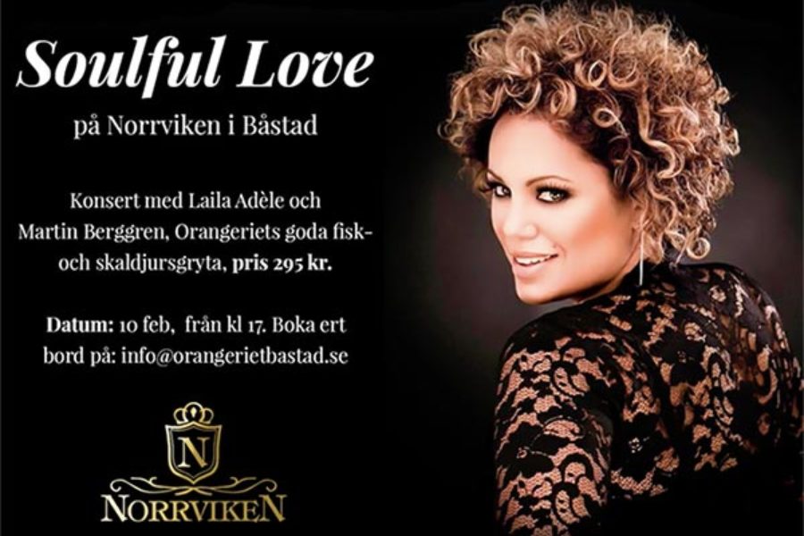 Soulful love! Laila Adèle & Martin Berggren in concert