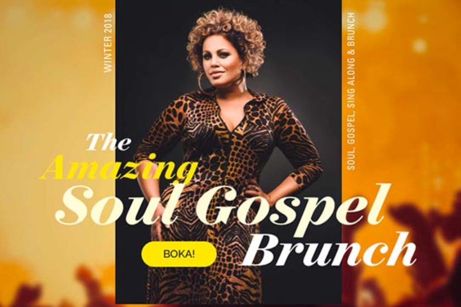 Laila Adèle bjuder upp till årets svängigaste julshow – The Amazing Soul Gospel Brunch!